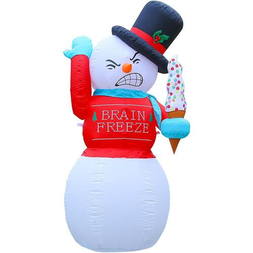 Stockholm Brain Freeze Snowman 1.8m